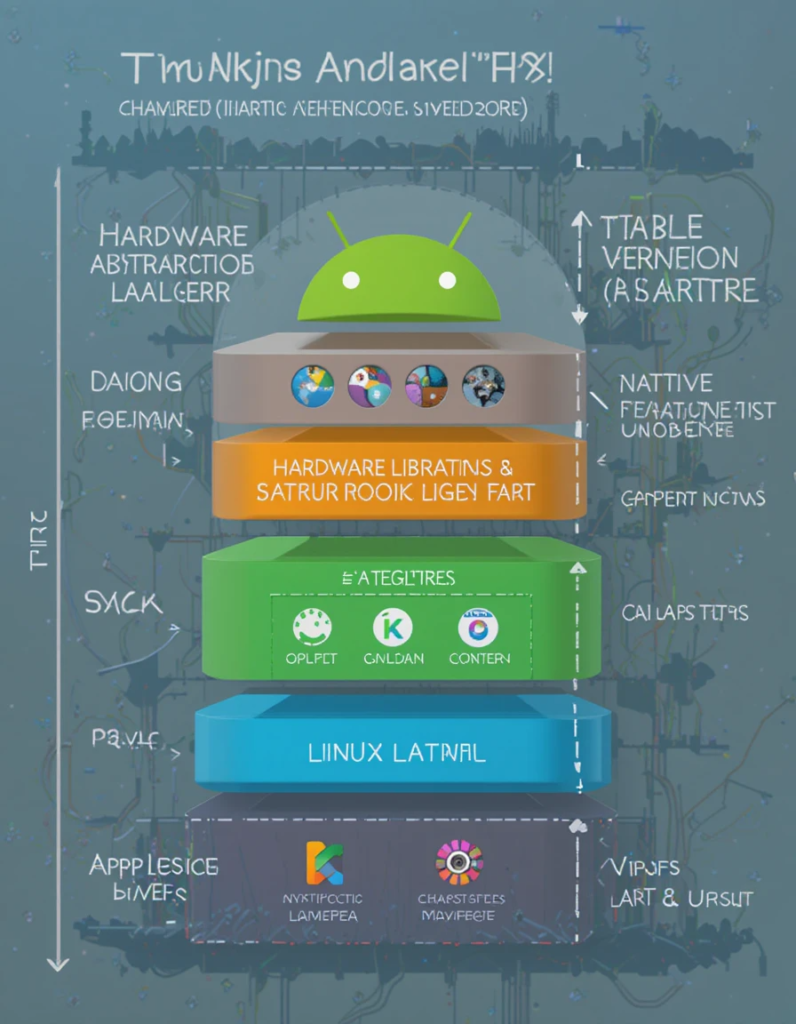 Android architecture, Android architecture layers, Android OS structure, How Android works, Android development framework, Android Runtime (ART) vs Dalvik, Android app development tutorial, Android operating system explained, Android software stack, Android framework components, Android native libraries, Android Linux kernel, Android HAL, Android app performance, Android security model, Android application framework, Android system architecture, Android developer guide, Android OS workflow, Android software development.